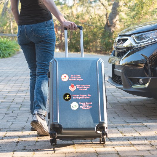 Orgaandonatie Sticker Set (Koffer Insitu)