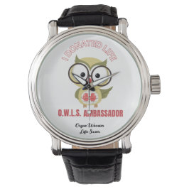 ORGAANDONOR E-WATCH HORLOGE