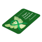 Orgaandonor en transplantatiebewustzijn magneet (Linkerzijde)