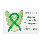 Orgaandonor en transplantatiebewustzijn magneet (Horizontaal)