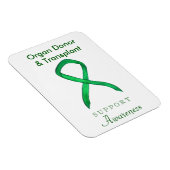 Orgaandonor en transplantatiebewustzijn magneet (Rechterzijde)