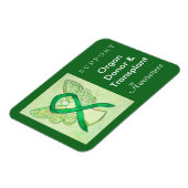 Orgaandonor en transplantatiebewustzijn magneet (Linkerzijde)