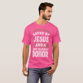 Orgaandonor overlevende Jesus Recovery T-shirt (Voorkant volledig)