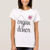 Orgaandonor T Shirt (Voorkant)