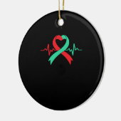 Orgaandonortransplantatie Warrior Surgery Keramisch Ornament (Links)