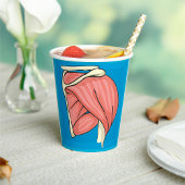 Orgaanillustratie Papieren Bekers