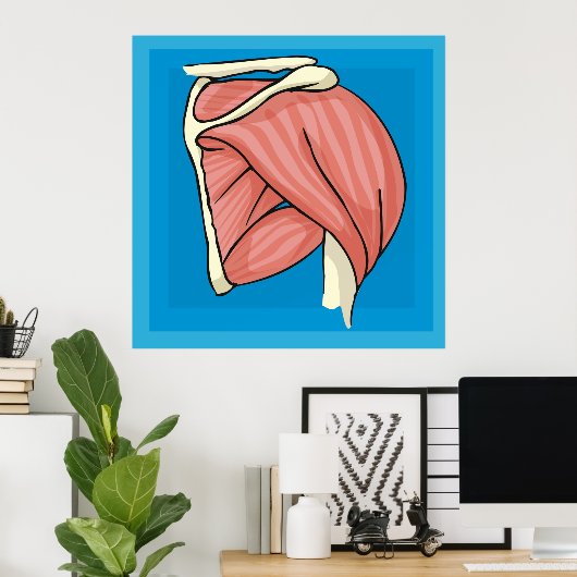 Orgaanillustratie Poster (Thuiskantoor)