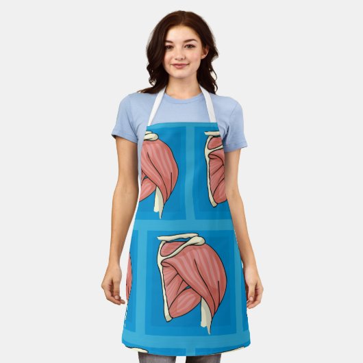 Orgaanillustratie Schort (Gedragen)