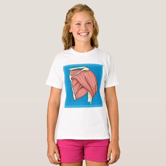 Orgaanillustratie T-shirt (Voorkant volledig)