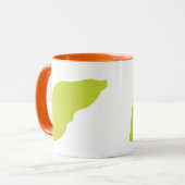 Orgaanlever |  Mok (Voorkant links)