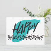 Orgaanlever | Tweezijdige transplantatie kaart (Staand voorkant)