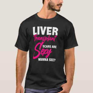 Orgaanontvanger Nieuwe levertransplantatie Levend T-shirt