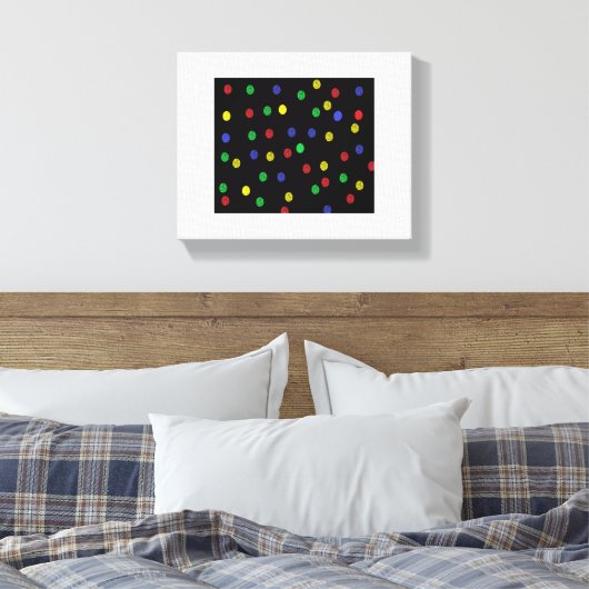 Orgaanontwerp Canvas Afdruk (Insitu (Slaapkamer))