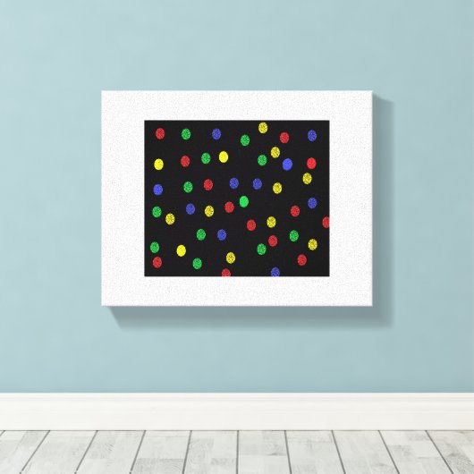 Orgaanontwerp Canvas Afdruk (Insitu (Houten vloer))