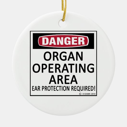 Orgaanoperatiegebied Keramisch Ornament (Voorkant)