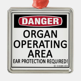 Orgaanoperatiegebied Metalen Ornament