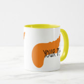 Orgaanpancreas |  Mok (Voorkant rechts)