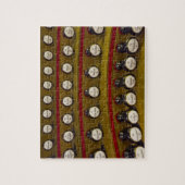 Orgaansysteem stopt puzzels in een blik (Verticaal)