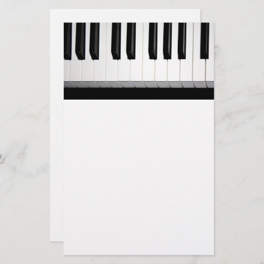 Orgaantoetsenbord Briefpapier (Voorkant / Achterkant)