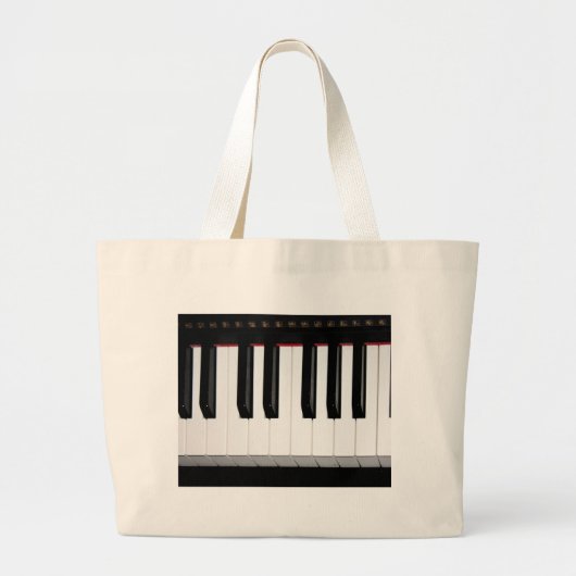 Orgaantoetsenbord Grote Tote Bag (Voorkant)