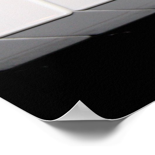 Orgaantoetsenbord Poster (Hoek)