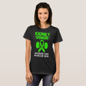 Orgaantransplantaat nierdonoren t-shirt (Voorkant volledig)