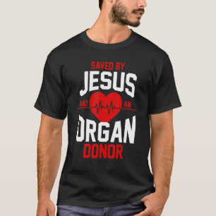 Orgaantransplantatie Survivor gered door Jezus en T-shirt