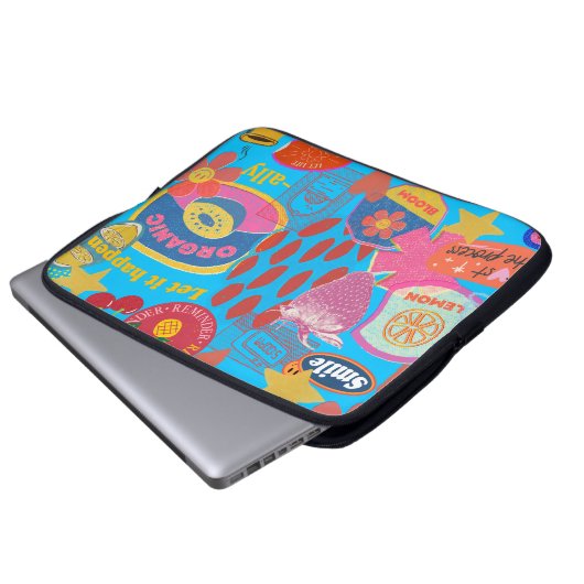 Orgaically Laptop Case (Voorkant onderkant)
