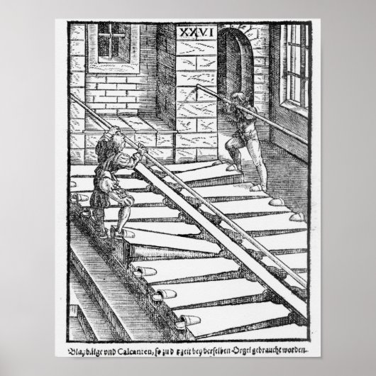 Organ Bellows en Blowers Poster (Voorkant)