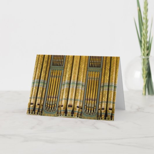 Organ Birmingham Town Hall, Verenigd Koninkrijk we Kaart (Voorkant)