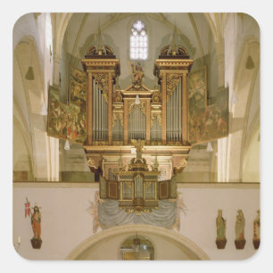 Organ, c.1618 vierkante sticker