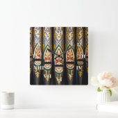 Organ clock - Roman numerals Vierkante Klok (Huis)