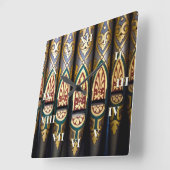 Organ clock - Roman numerals Vierkante Klok (Hoek)