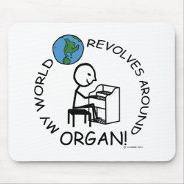 Organ - de wereld revolt rond muismat