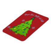 Organ Donation Awareness Christmas Tree Holiday Magneet (Linkerzijde)