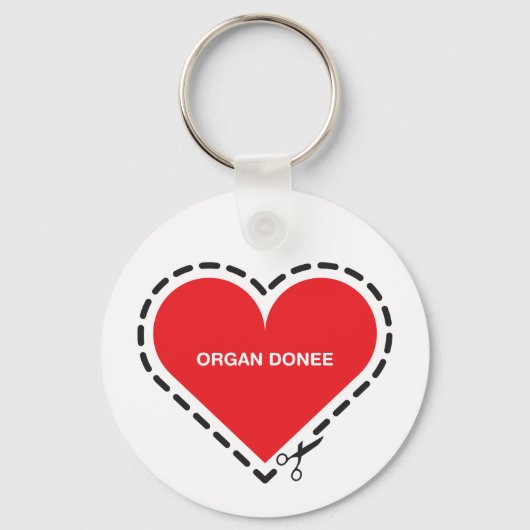 Organ Donee Sleutelhanger (Voorkant)