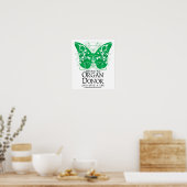Organ Donor Butterfly Poster (Keuken)