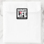 Organ Donor Donate Life Sticker (Tas)
