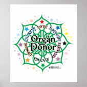 Organ Donor Lotus Poster (Voorkant)