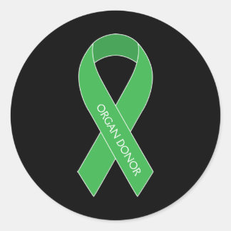 Organ Donor Ronde Sticker