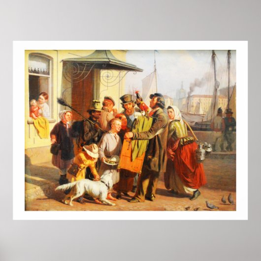 Organ Grinder Poster (Voorkant)