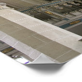 Organ in de Predigerkirche, Erfurt, Duitsland Poster (Hoek)