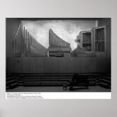 Organ in Hertz Hall, UC Berkeley, 1966 Poster (Voorkant)