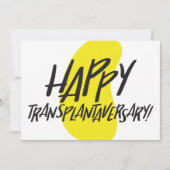 Organ Kidney | Tweezijdige transplantatie kaart (Voorkant)