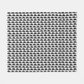 Organ Kidney | Zwarte-griekbank Fleece Deken (Voorkant (Horizontaal))