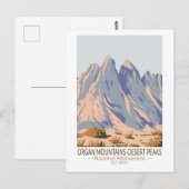 Organ Mountains Desert Peaks National Monument Briefkaart (Voorkant / Achterkant)