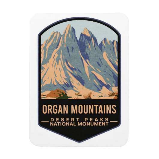 Organ Mountains Desert Peaks National Monument Magneet (Verticaal)