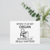 Organ Niets anders telt Briefkaart (Staand voorkant)
