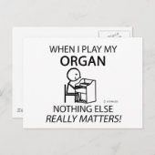 Organ Niets anders telt Briefkaart (Voorkant / Achterkant)