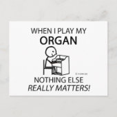 Organ Niets anders telt Briefkaart (Voorkant)